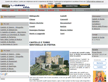 Tablet Screenshot of castelli-sicilia.com